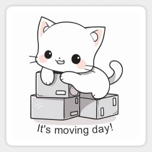 It's moving day! Magnet